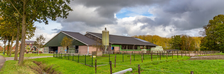 Completely modernized open farm in the Netherlands