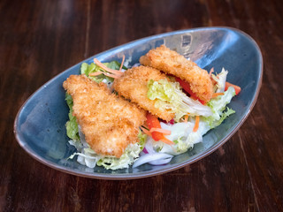 Chinese cuisine. Сhicken nuggets