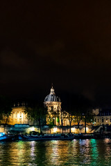 Fototapeta premium Institut de France de nuit