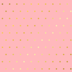 Seamless pattern for New year golden dot