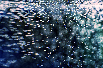 water drops on glass, sweden
