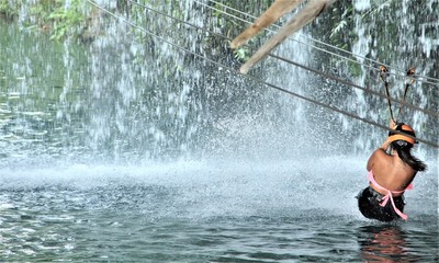 Waterfall Zipline