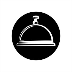 Hotel Bell Icon, Reception Bell