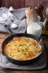potato and onion gratin image