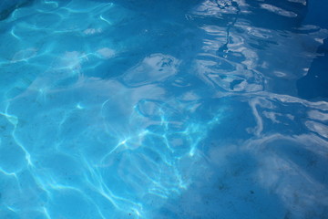 water in swimming pool