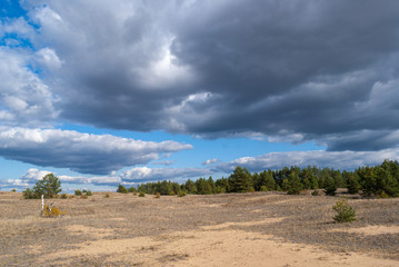 Sands in the Rostov region