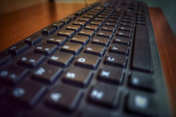 Black keyboard with no screen