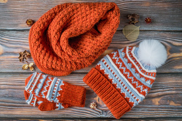 knitted woolen clothes