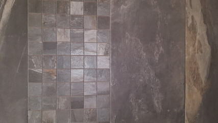 gray tiles brown floor tile background