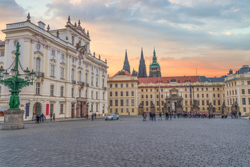 Presidential Palace of Prague.