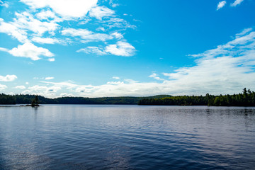 View of Rock Lake from Booth's Rock