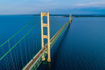 Mackinac Bridge Golden Hour 22