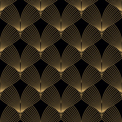 simple art deco pattern geometric