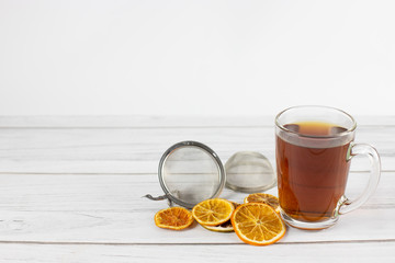 Zimowa herbata na przeziębienie © andsko