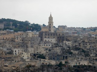 Matera - Panorama da Contrada Murgia Timone