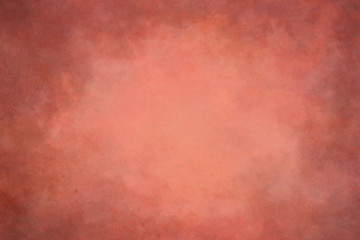 Abstract red hand-painted vintage background