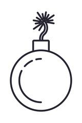 Isolated bomb ball design