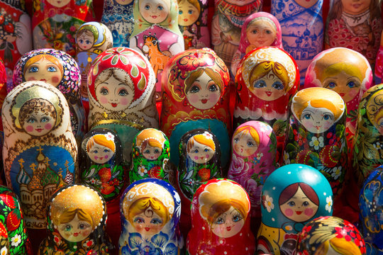 Matryoshka Dolls, Rostov Veliky, Golden Ring, Yaroslavl Oblast, Russia