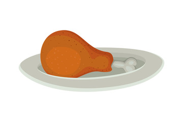 Isolated chicken food icon vector design