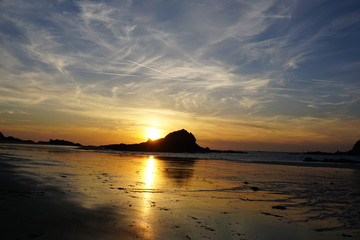 Sonnenuntergang in St. Malo