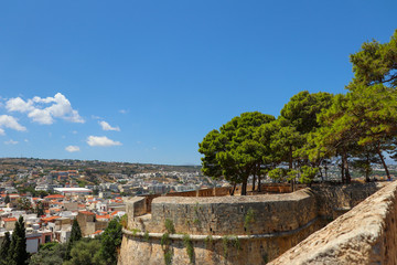 Fototapeta na wymiar Fortress in Rethymnon on Crete