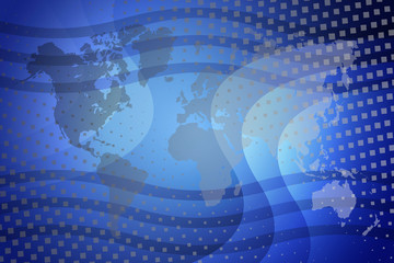 Obraz premium abstract, blue, design, technology, illustration, digital, lines, wallpaper, graphic, light, wave, pattern, line, curve, business, texture, data, art, backdrop, flow, futuristic, backgrounds, space