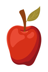 Isolated apple fruit vector design