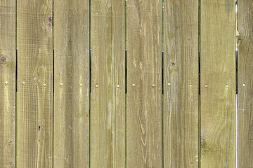Old wooden fence from faded boards. Background for layouts with wood texture.