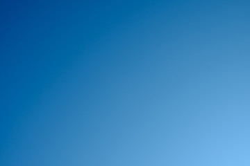 Natural blue sky gradient