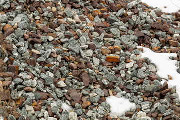 Snowy Gravel 0551
