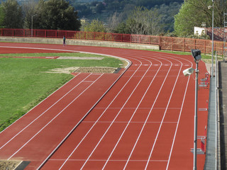 Fototapeta premium All-weather running track