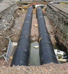 plastic pipe perspective