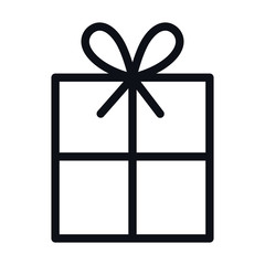 Isolated gift icon vector design