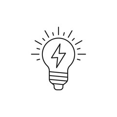 brainstorming - minimal line web icon. simple vector illustration. concept for infographic, website or app.