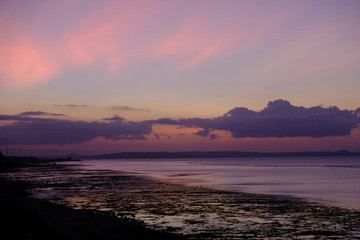 Obraz premium Indonesia Kupang - Kupang city beach at sunset