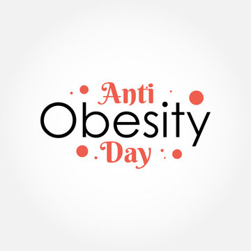 Anti Obesity Day Vector Design Template