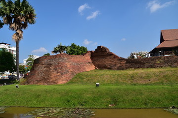 The view of Chiang Mai in Thailand