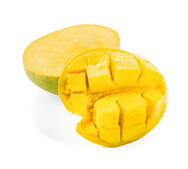 mango isolated on white background