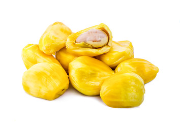 jackfruit isolated on white background