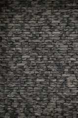 茶色の石壁