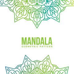 Mandala Geometric Pattern, Template Background, Abstract Images