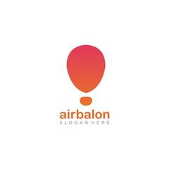 Air Balloon Logo simple