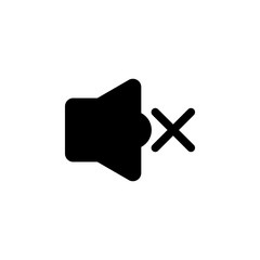 Volume icon isolated on white background. Vector illustration. EPS 10