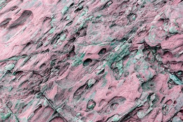 closeup colorful igneous rock background