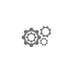 Gear logo template vector icon design