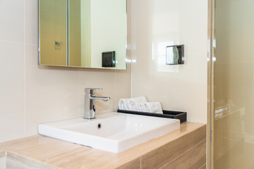 Water faucet Sink decoration in bathroom