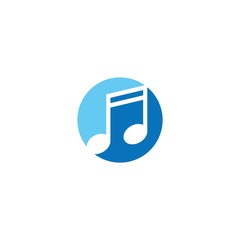 Music note logo
