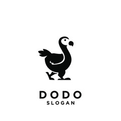dodo bird logo icon design vector illustration © Alpha Vector