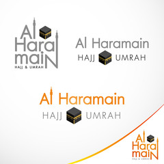 Al Haramain Hajj and Umrah logo design