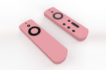 Smart tv Voice Remote. 3d illustration
